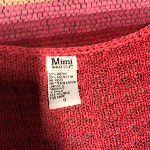 🤰🏼 💕 Mimi Maternity Coral Pink Cardigan Sweater - Picture 3 of 6
